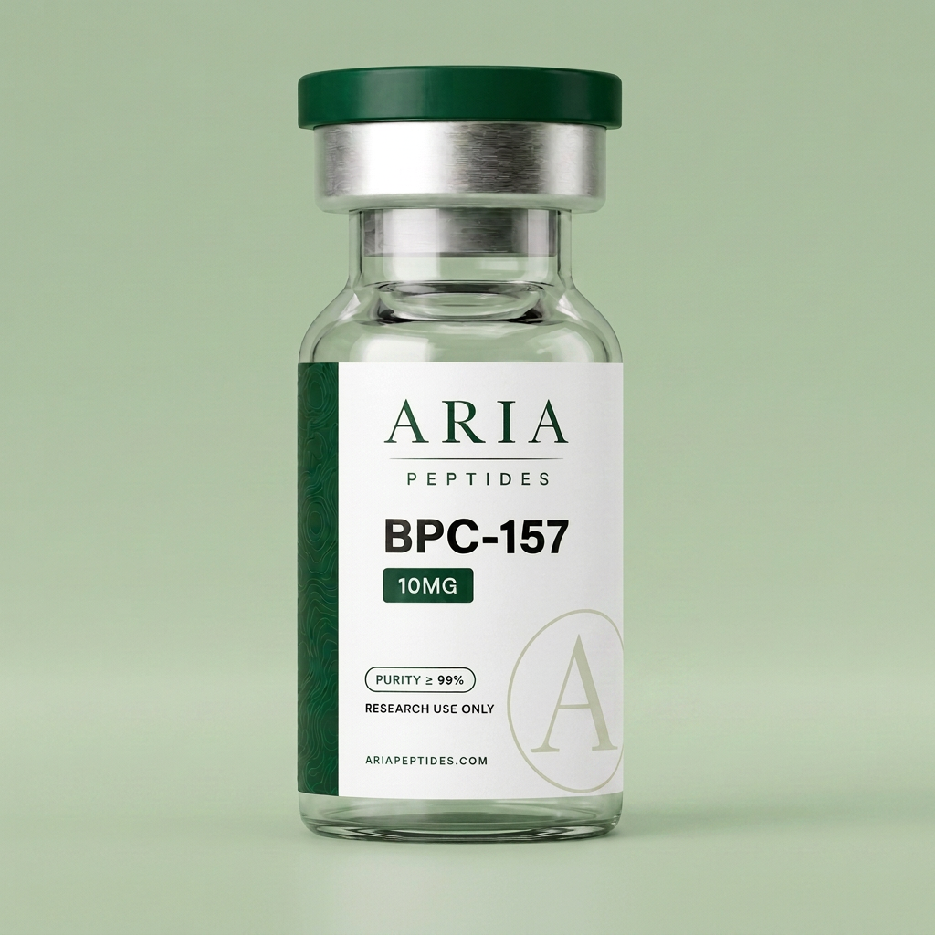 BPC-157 analytical reference material container