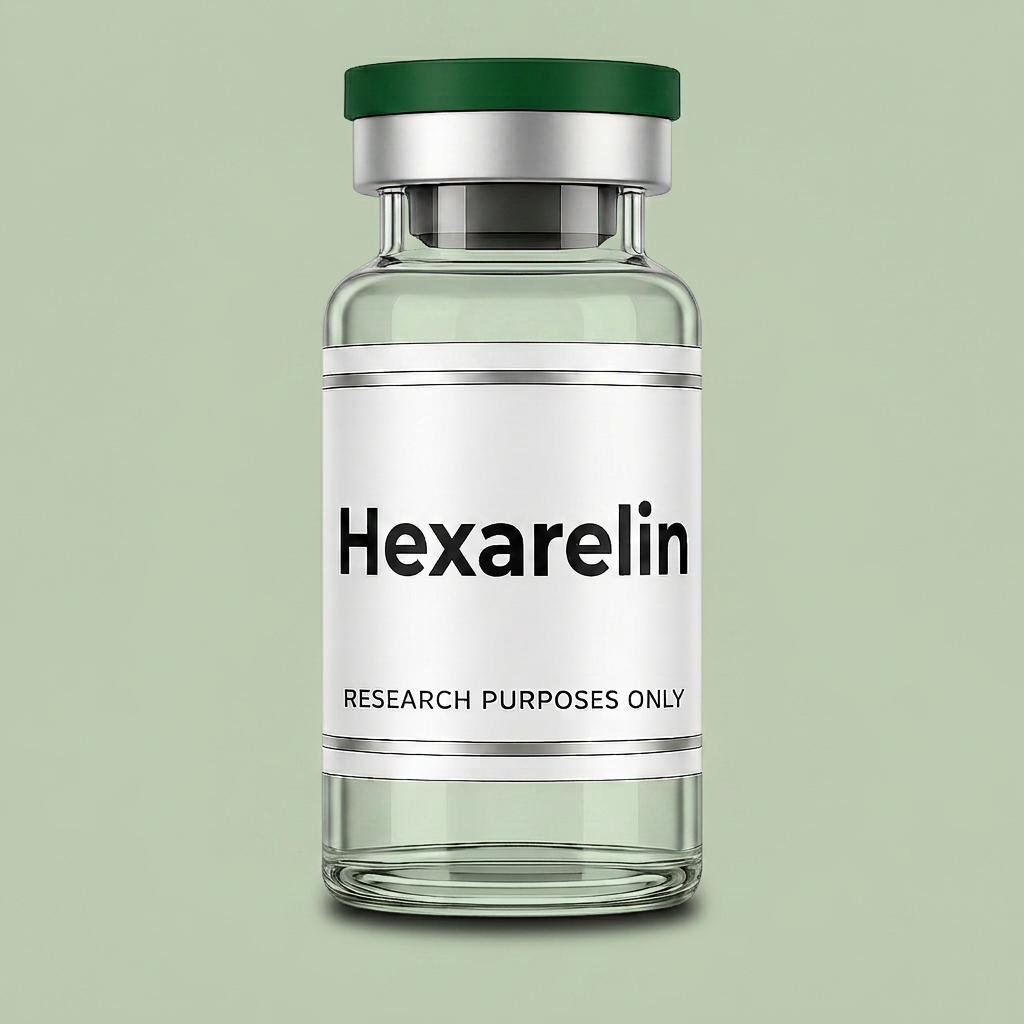 Hexarelin research vial