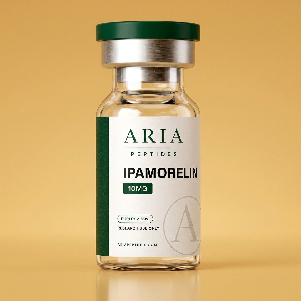 Ipamorelin analytical reference material container