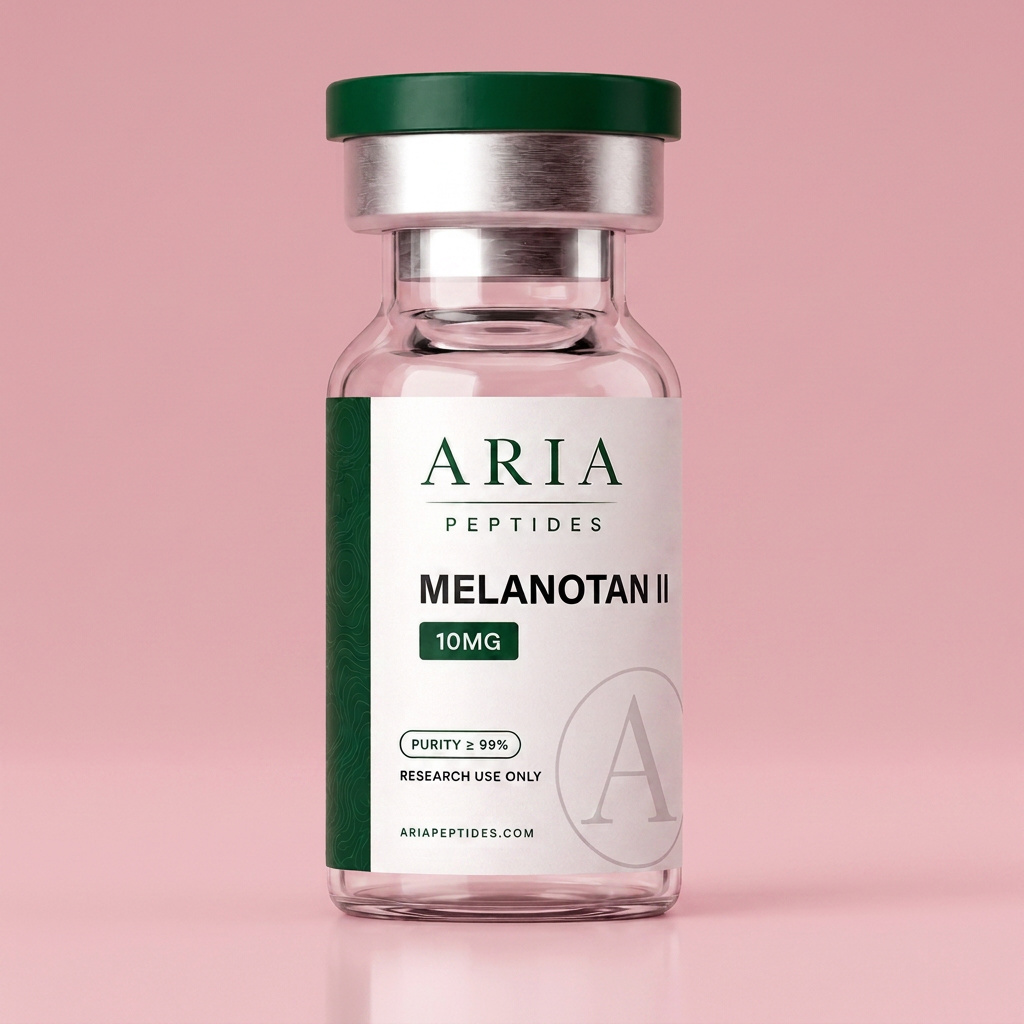 Melanotan II analytical reference material container