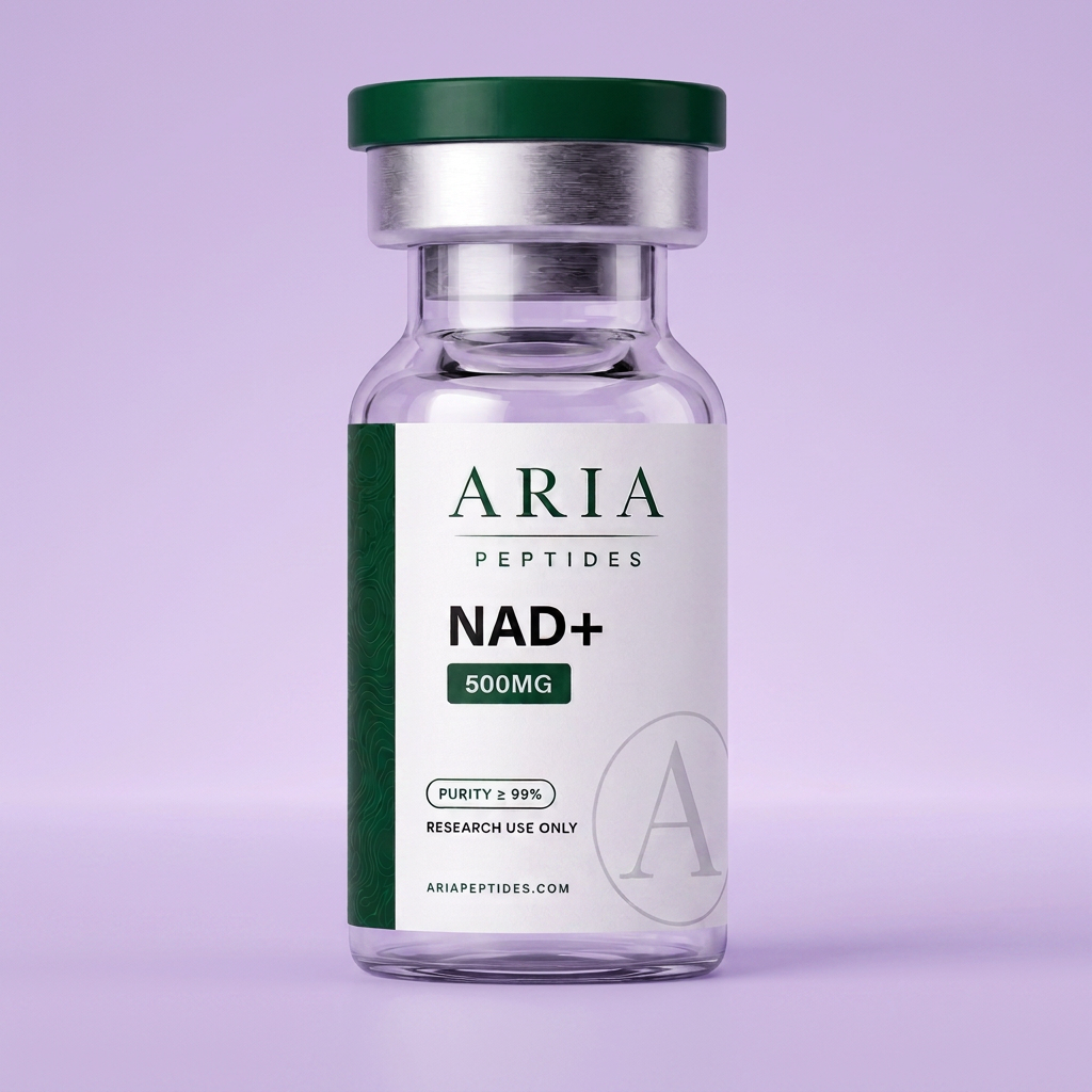 NAD+ analytical reference material container