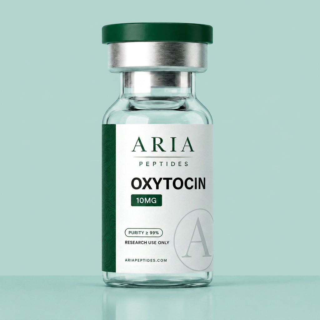 Oxytocin analytical reference material container