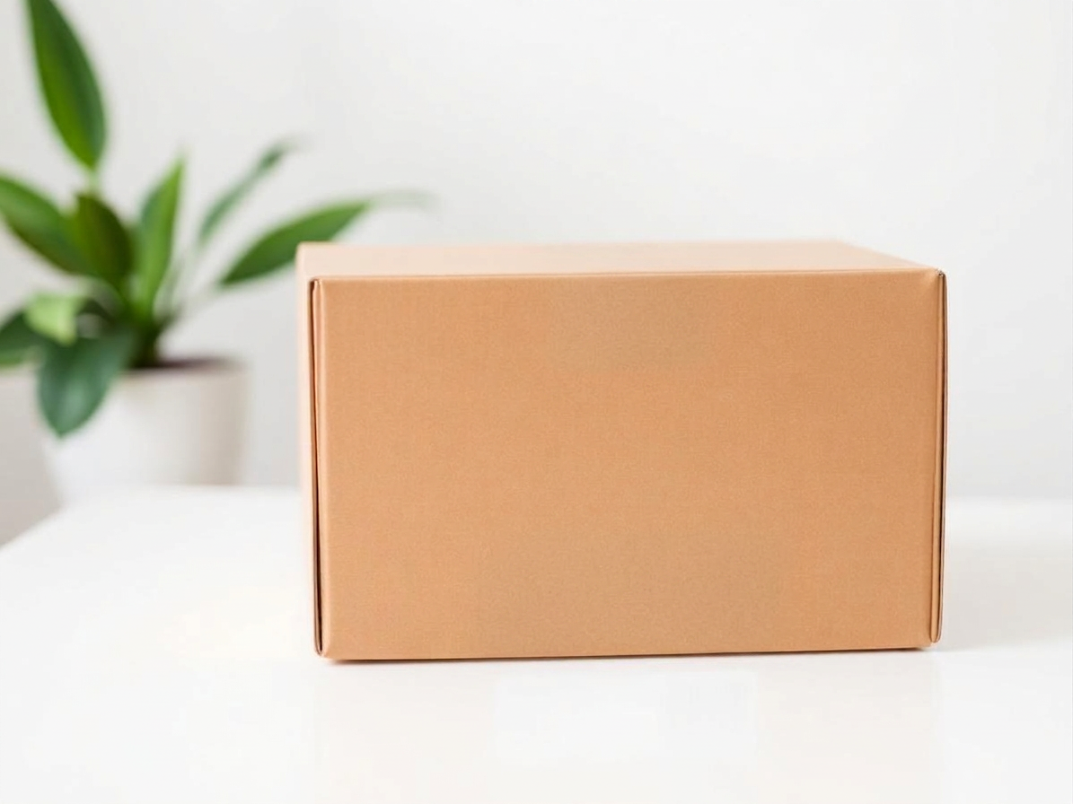 Plain unbranded shipping packaging