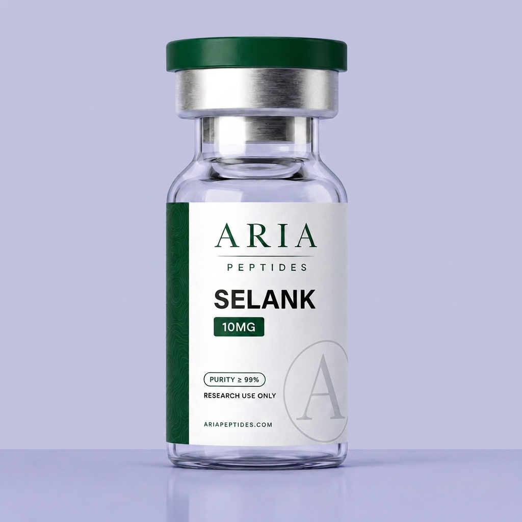 Selank analytical reference material container