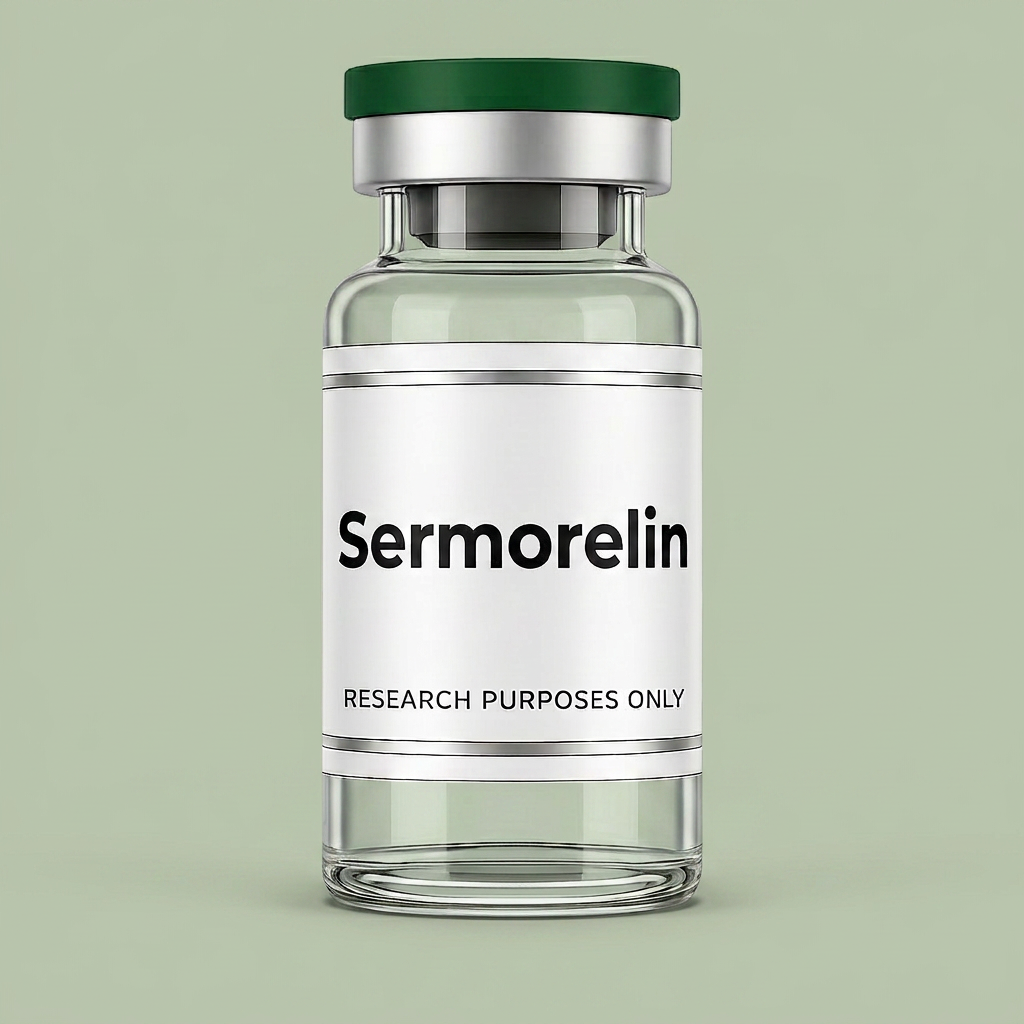 Sermorelin research vial