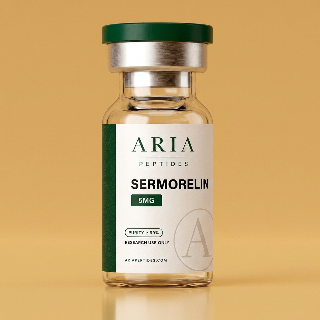 Sermorelin analytical reference material container