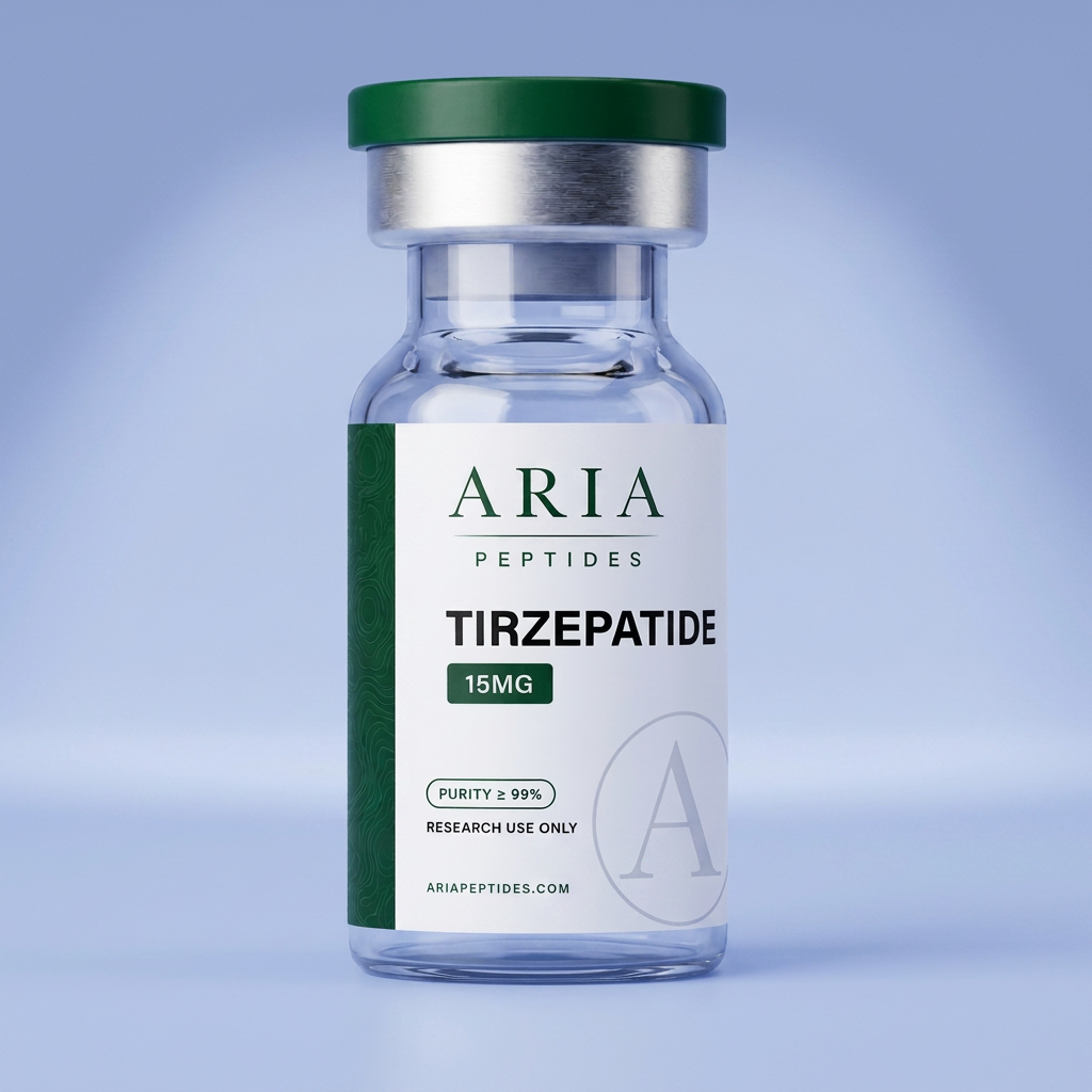 Tirzepatide analytical reference material container